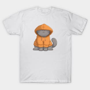 Funny Grey Cat T-Shirt